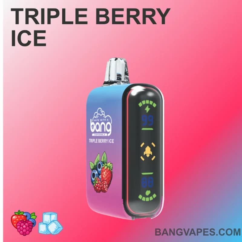Tripple berry ice-Bang 18000 - VapeSoko