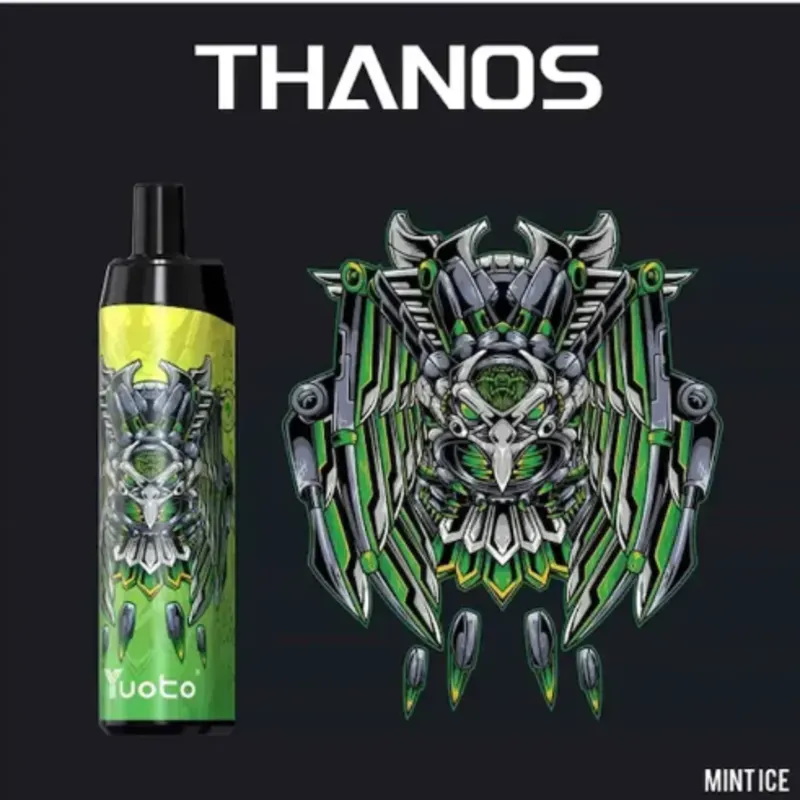 YUOTO THANOS MINT ICE 5000PUFFS - VapeSoko