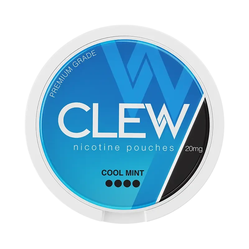 Clew Cool Mint Nicotine Pouches – Strength 4 DOTS | 20 Refreshing Pouches - image 1