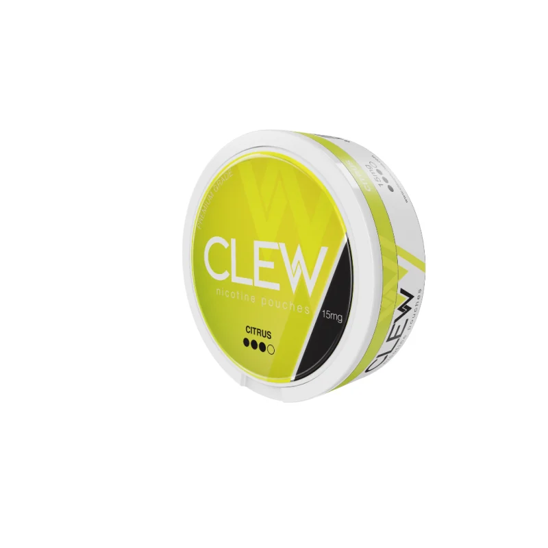 Clew Citrus Nicotine Pouches – Strength 4 DOTS | 20 Zesty Pouches of Refreshing Nicotine - image 1