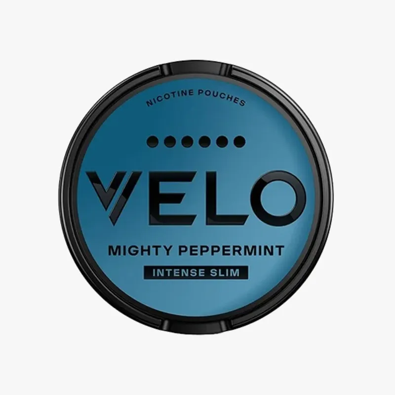VELO Mighty Peppermint – Extra Strong Nicotine Pouches (Strength 6) - VapeSoko
