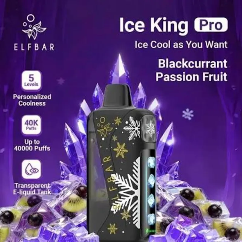 Grape Ice - Elf Bar Ice King Pro 40000 puffs - image 1
