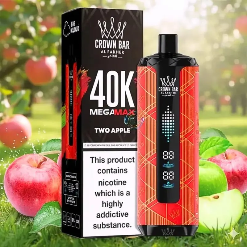 Two Apple Al Fakher 40000 Puffs - image 1