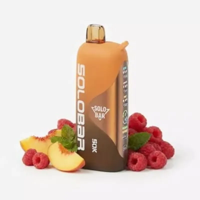 Peach Berry Ice Solo Bar 50000 puffs - image 1