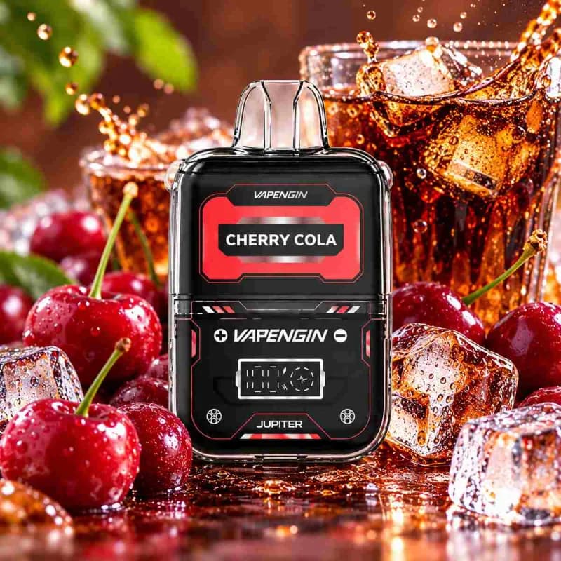 Cherry Cola - Vapengin Jupiter 6500 Puffs - VapeSoko