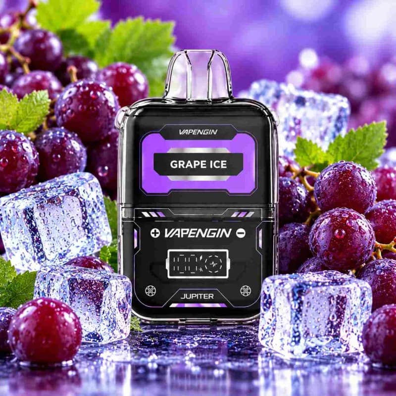 Grape Ice - Vapengin Jupiter 6500 Puffs - VapeSoko