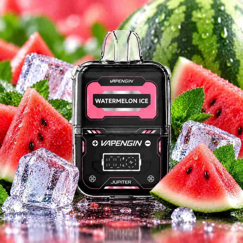 Watermelon Ice - Vapengin Jupiter 6500 Puffs - image 1