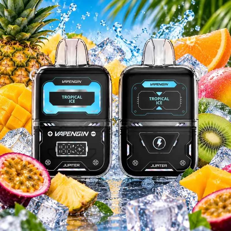 Tropical Ice - Vapengin Jupiter Plus 13000 Puffs - VapeSoko