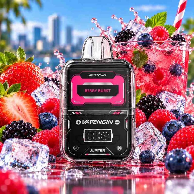 Berry Burst - Vapengin Jupiter Plus 13000 Puffs - image 1